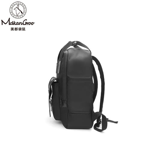 美都袋鼠/MDKANGROO
多功能休闲时尚妈咪包双肩包MDXXB4012-A（黑） 商品图4