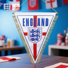 【官方正版】英格兰国 家队 | 三角队旗双面队徽款球迷周边