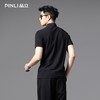 PINLI品立2025夏季新款男士修身短袖POLO衫潮牌商务休闲翻领上衣BG252112085 商品缩略图2