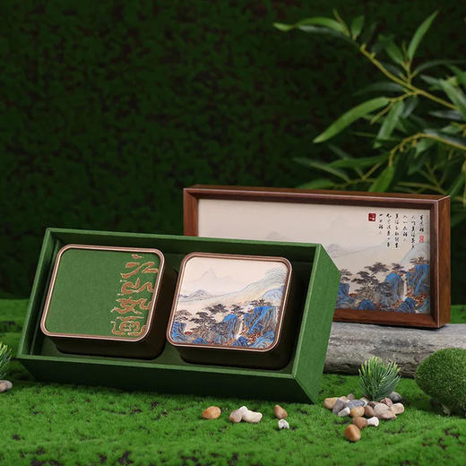 注意:尺寸和容量较小请慎拍，江山如画【绿.2听条盒125g装】23元1套.整箱36套 商品图3