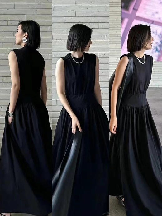 【高品质私服】【TT棉质A字收腰无袖连衣裙】柔软细腻，透气吸汗，垂坠感强G1318-CC【无标出货 介意慎拍】 商品图7