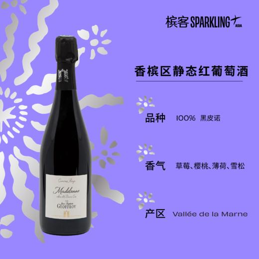 香槟区静态干红 ·  Geoffroy Cumières Rouge "Madelonne" 2021 - Pinot Noir 酒福华黑皮诺干红葡萄酒 2021 商品图4