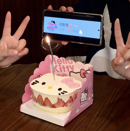少女心kitty猫蛋糕 商品图2
