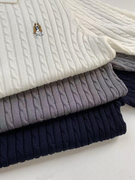 代工厂出！ 暇b士经典polo领小麻花短袖T恤！ 商品图10