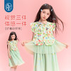 年衣儿童小飞袖连衣裙25年夏季新款甜美国风大童繁花假日连衣裙 商品缩略图4