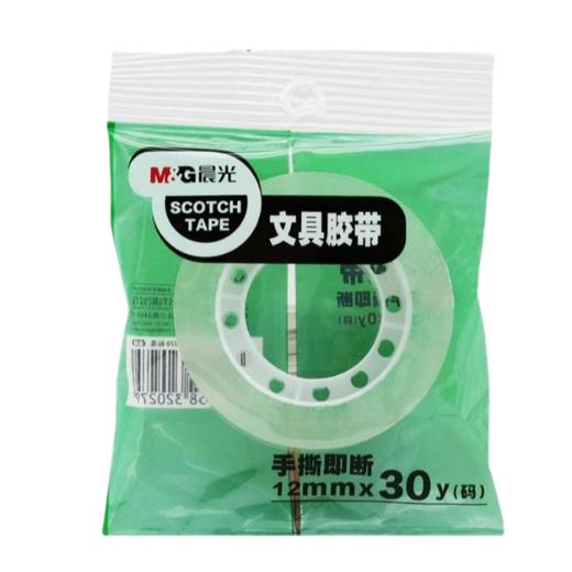 晨光透明胶 文具胶带12mm*30y单卷 商品图3