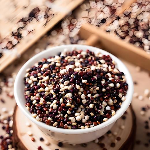 【萌谷粮】山西静乐三色藜麦 高海拔种植 粒粒饱满 营养超全面 商品图0