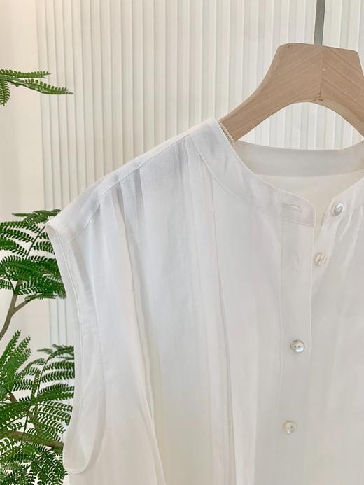 【高品质私服】【IC白色苎麻平纹布中长连衣裙】轻薄柔软，亲肤舒适，纤维强韧G1406-CC【无标出货 介意慎拍】 商品图12