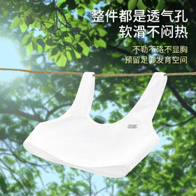 【舒服法则】夏款超薄网纱速干少女背心（一 阶段）8522
