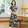 「自」全新升级【铂金会员247/天猫329/差价82】(15401)洛诗琳新中式旗袍改良连衣裙2025年夏季新款国风印花裙子 商品缩略图1