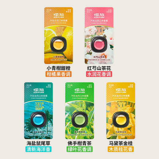 AIR FUNK 汽车出风口夹香薰4ml 商品图2