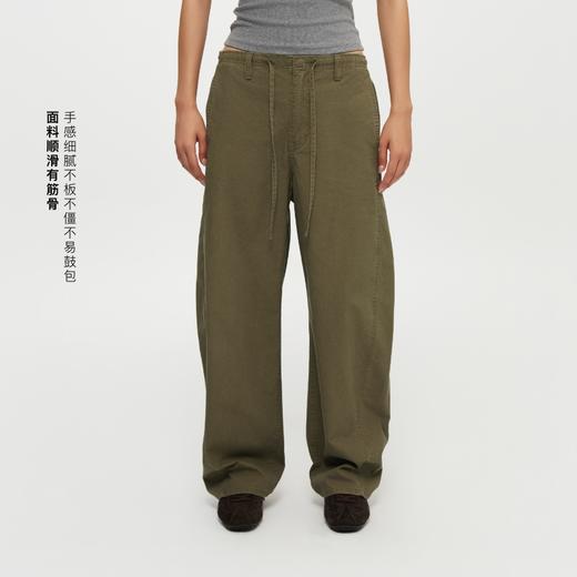 oneup格子抽绳香蕉裤 商品图2