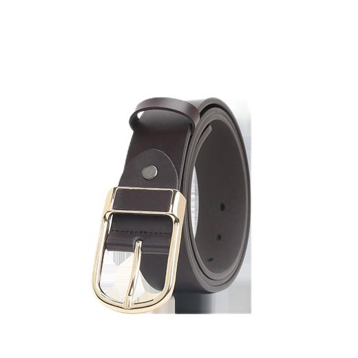 美都袋鼠/MDKANGROO 男士商务通勤休闲礼盒黑色针扣皮带MD70003-ZZ-M1（棕色） 商品图0