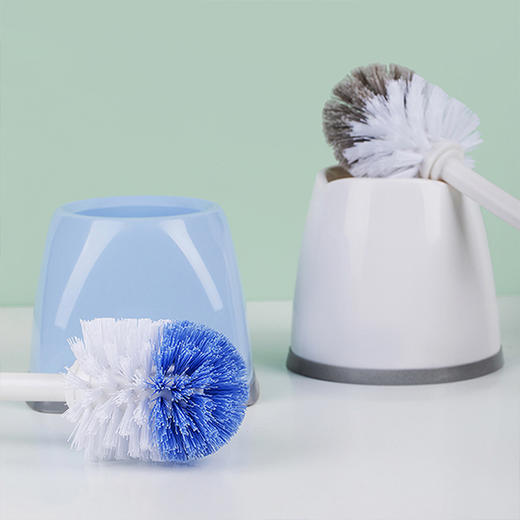 茶花 马桶刷子 清洁刷洗厕所刷子 洁厕刷套装 蓝色 1只装4304蓝 商品图1