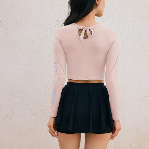 sisia2025新款泳衣女高级感显瘦性感绝美泡温泉长袖防晒分体泳衣SWE24-02A SWE24-02C 商品图4