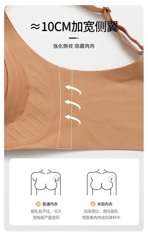 点此购买 华歌尔粉底液双罩杯文胸 艾 320300 商品图11