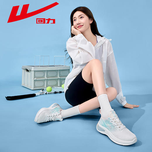 回力运动鞋女鞋2025夏季新款网面透气鞋子女款软底轻便休闲跑步鞋WXY(JS)-1611 商品图1