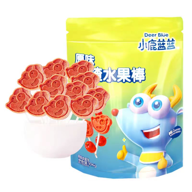 会员1折1元享！小鹿蓝蓝 山楂水果棒/整袋装