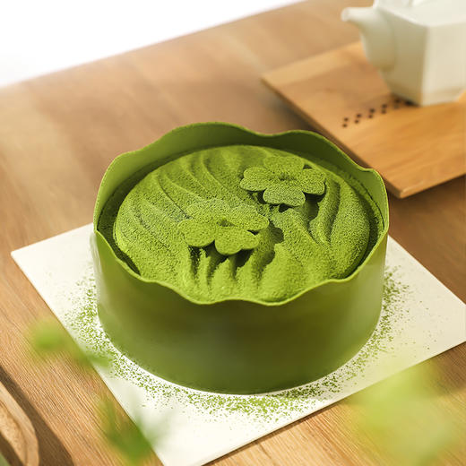 【森语青峦】 抹茶慕斯蛋糕草莓夹心 闺蜜生日蛋糕下午茶新鲜现做 商品图2