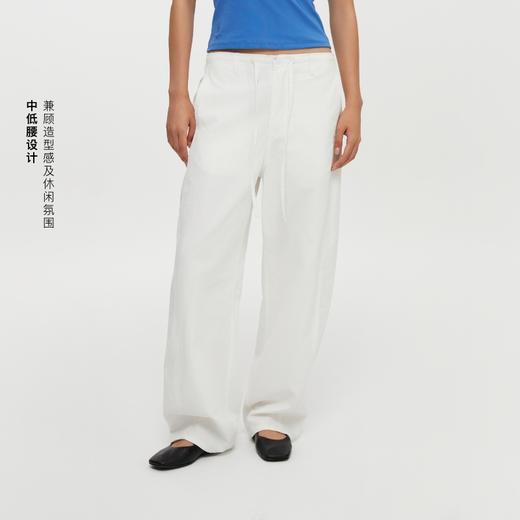 oneup格子抽绳香蕉裤 商品图1