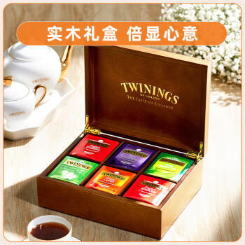 川宁（TWININGS）红茶英伦木质礼盒180g(90袋）红茶礼盒送礼茶叶茶包伴手礼 商品图7