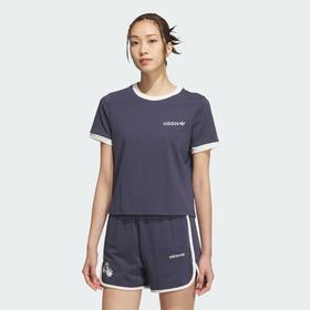 Adidas阿迪达斯RETRO CAMP GRAPHIC T-SHIRT 经典复古纯棉运动短袖圆领T恤JM7973
