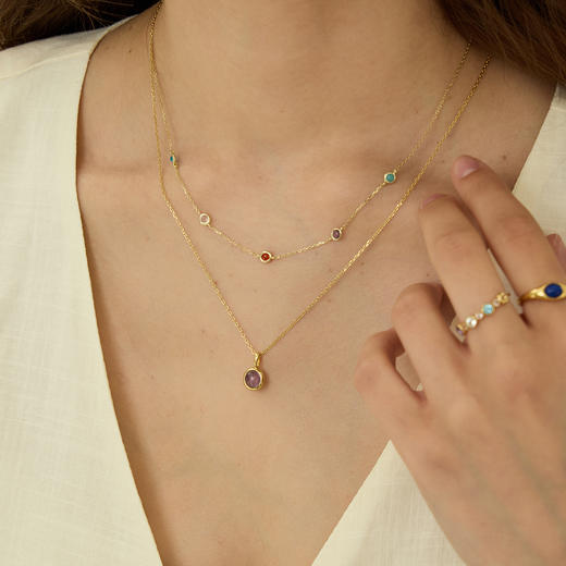 ARSIS｜秘密花园系列 星空项链 商品图2