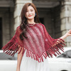 【林栖设计小店】（现货）亚麻披肩多色镂空设计复古优雅百搭2025夏季新款围巾女F2952508 商品缩略图6