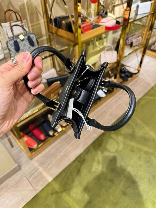 ¥1280🇺🇸清仓特价^TB monogram迷你托特包琴谱包 🌹黑金来啦！ 商品图3