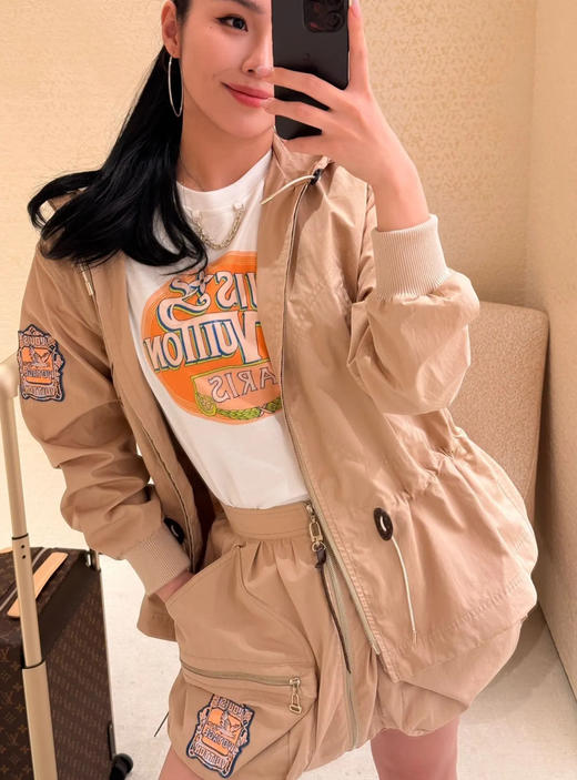 驴家 25夏装巴黎旅行印章T恤（SS） 商品图8