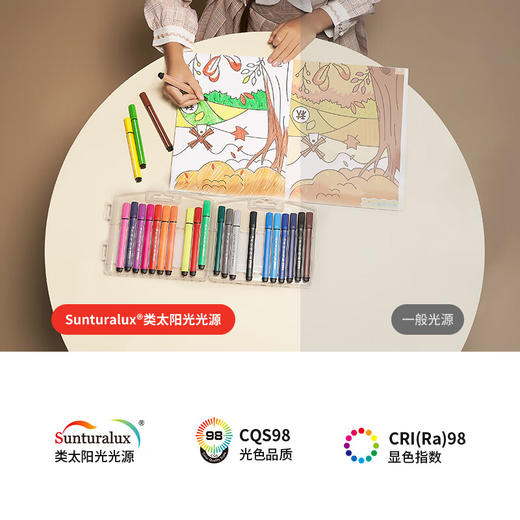 霍尼韦尔（Honeywell）国AA级台灯学习护眼灯LED全光谱类太阳光卧室书房学生宿舍桌面_HWT-02B_单臂台灯 商品图2