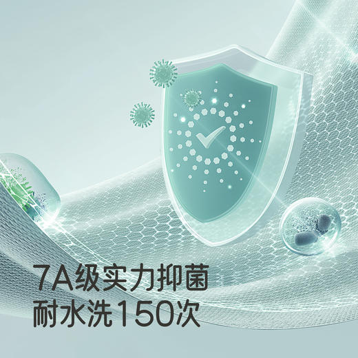 【商场同款】英氏婴儿毛巾7A抗菌竹纤维儿童手帕柔软舒适3条装 商品图2