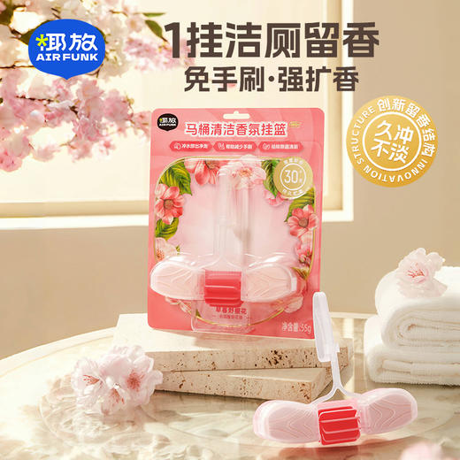 椰放马桶清洁香氛挂篮55g/挂 商品图3