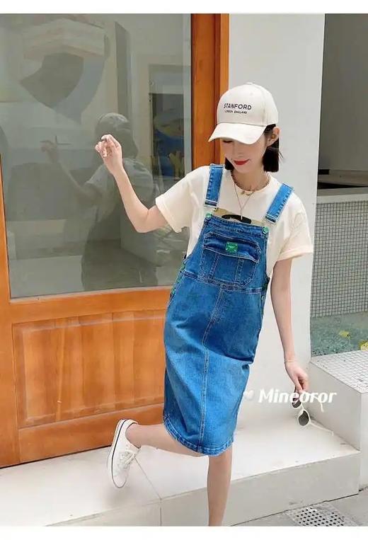 327271#牛仔背带裙 商品图3
