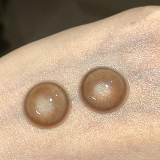 toastnomi 奶茶酱酱 半年抛 两片 14.5mm 参考着色 13.8mm 基弧 8.9 含水 38% 韩国进口 商品图4