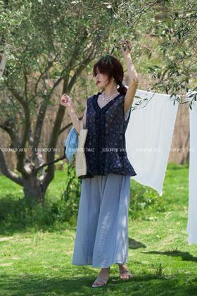 【门店同款】ENJOY夏季双层松紧腰半裙 162846615