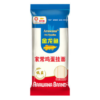 金龙鱼家常系列 家常鸡蛋挂面 500g*20 整箱装 汤面拌面炒面 商品图6