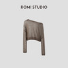 ROMI STUDIO“知性优雅”绵羊毛羊驼毛混纺轻薄斜肩罩衫 RWCRST3416 商品缩略图2