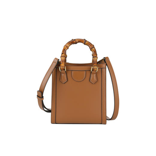 【预售3天】精致小包包高级感2025新款竹节手机包女包百搭单肩包斜挎包H24MW0169 商品图5