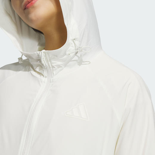 Adidas阿迪达斯WINDBREAKER 防晒UPF50+凉感运动休闲连帽夹克外套JN0705 商品图3