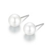 六鑫珠宝 s925纯银优品正圆珍珠耳钉 商品缩略图4