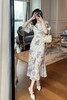 Le Malene 气质法式优雅印花连衣裙 20335 商品缩略图2