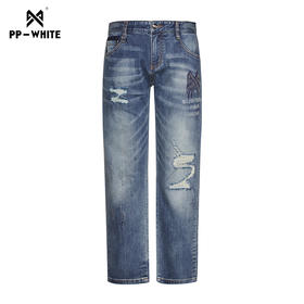 PP-WHITE 【牛仔裤】 WKN021201068