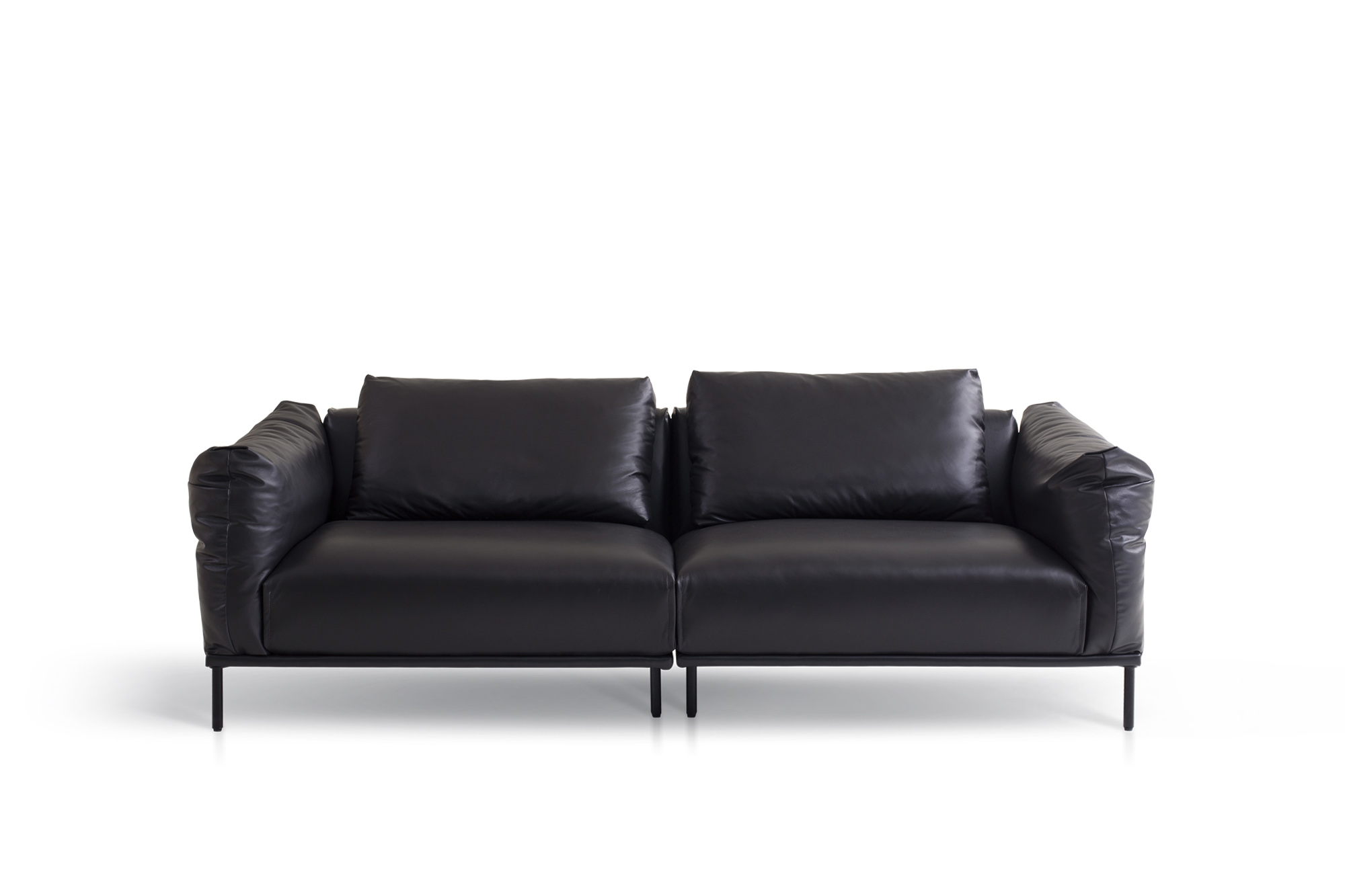 摩恩 三人沙发 | 皮布面料可选，详询客服