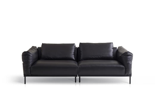 摩恩 三人沙发 | 皮布面料可选，详询客服 商品图0