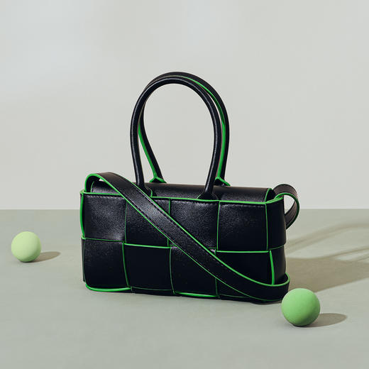 【预售3天】新款韩系编织包小众设计时尚百搭手提包高级感斜挎托特包JY9007 商品图1