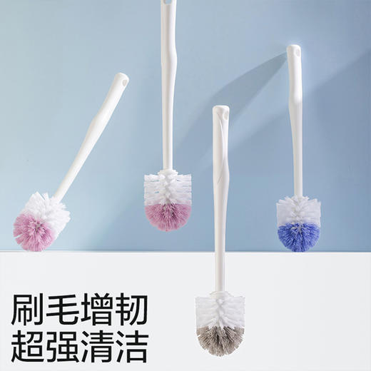 茶花 马桶刷子 清洁刷洗厕所刷子 洁厕刷套装 蓝色 1只装4304蓝 商品图3
