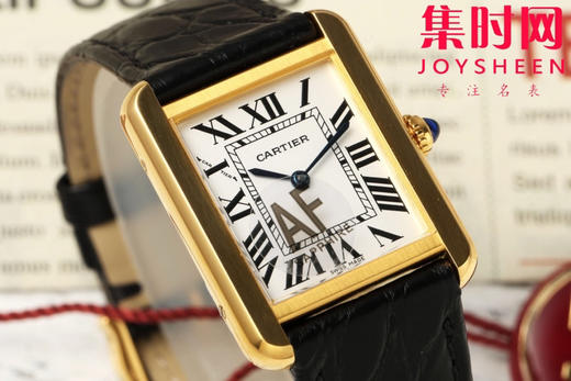 卡地亚Tank AF坦克系列 小号 女士石英腕表
【表壳】表盘尺寸：小号29.5mm*22mm 商品图1