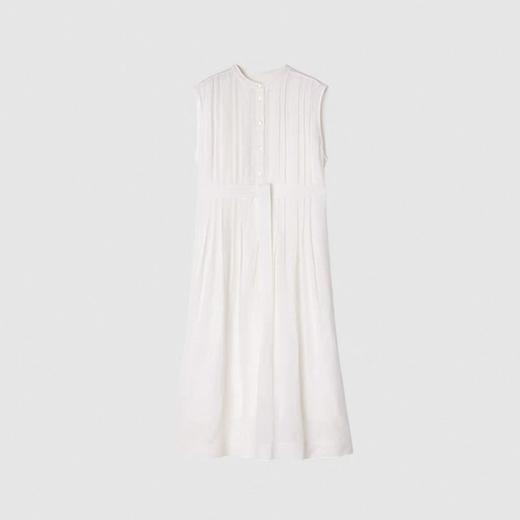 【高品质私服】【IC白色苎麻平纹布中长连衣裙】轻薄柔软，亲肤舒适，纤维强韧G1406-CC【无标出货 介意慎拍】 商品图14