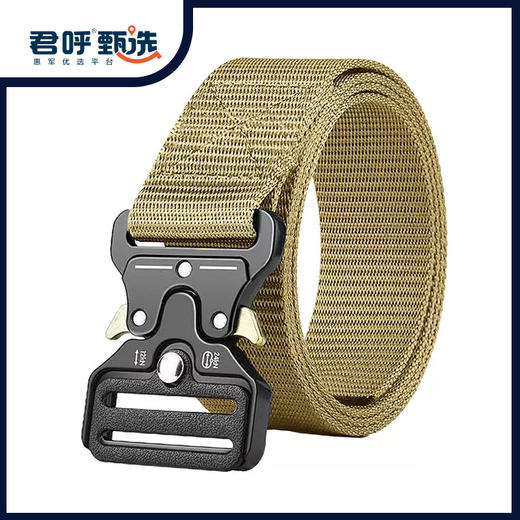 男士战术腰带耐用帆布带中青年皮带休闲百搭 商品图1